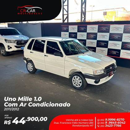FIAT UNO 1.0 MPI MILLE WAY ECONOMY 8V FLEX 4P MANUAL